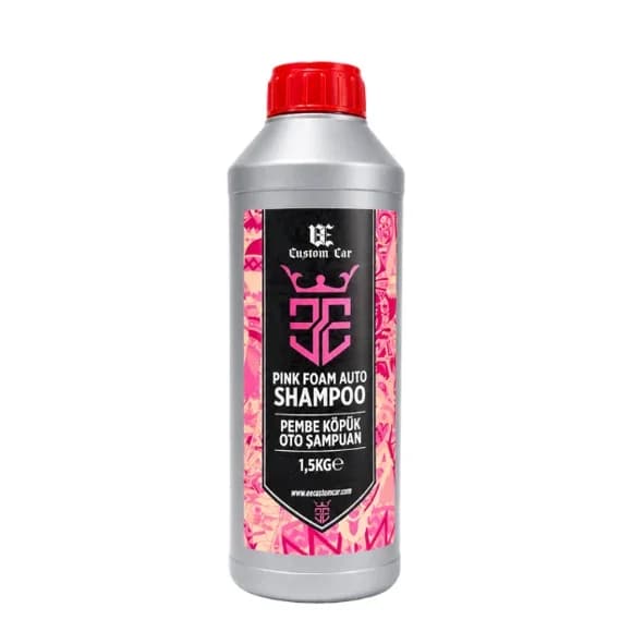 EE CUSTOM CAR PEMBE KÖPÜK OTO ŞAMPUANI PINK FOAM 1,5 KG