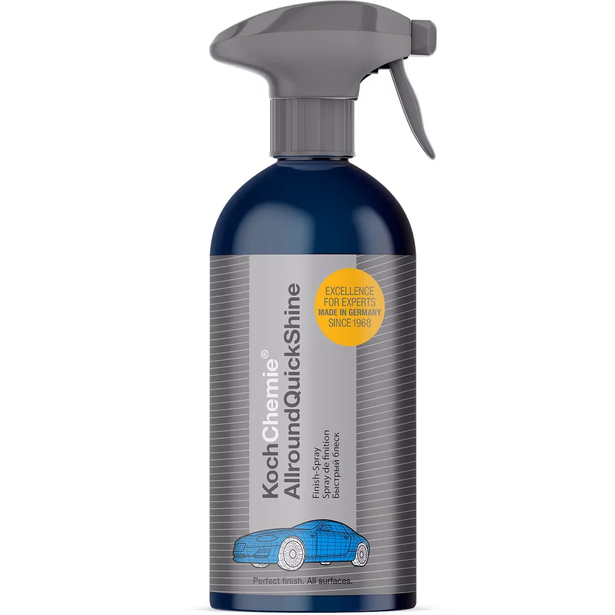 Koch Chemie Allround Quick Shine 500 ml Çok Amaçlı Profesyonel Hızlı Yüzey Parlatıcı ve Bakım Ürünü