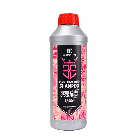 EE CUSTOM CAR PEMBE KÖPÜK OTO ŞAMPUANI PINK FOAM 1,5 KG