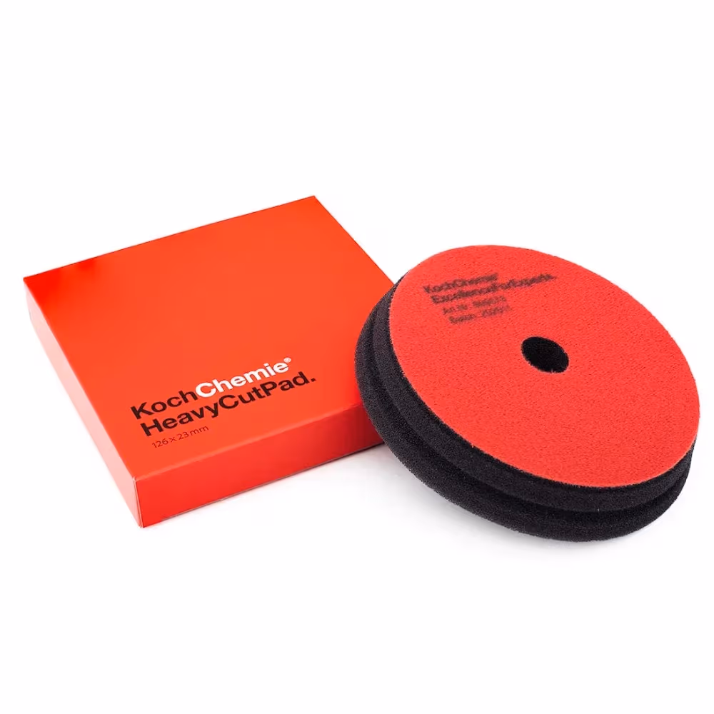 KOCH CHEMIE HC HEAVY CUT PAD KALIN ÇİZİK GİDERİCİ PASTA SÜNGERİ (126mmX23)